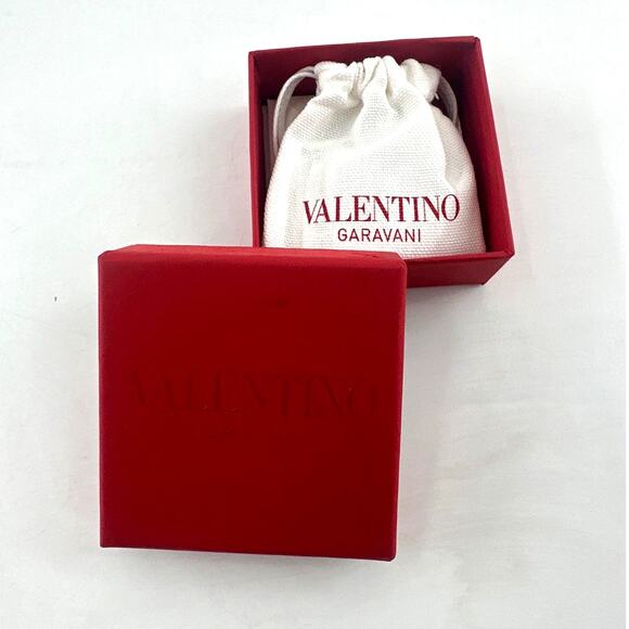Valentino Garavani Women\'s Gold VLogo Signature Hair Clip One Size